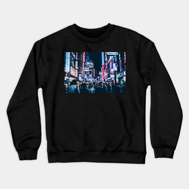 Shibuya Crewneck Sweatshirt by kawaii_shop